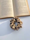 Golden Satin XL scrunchies