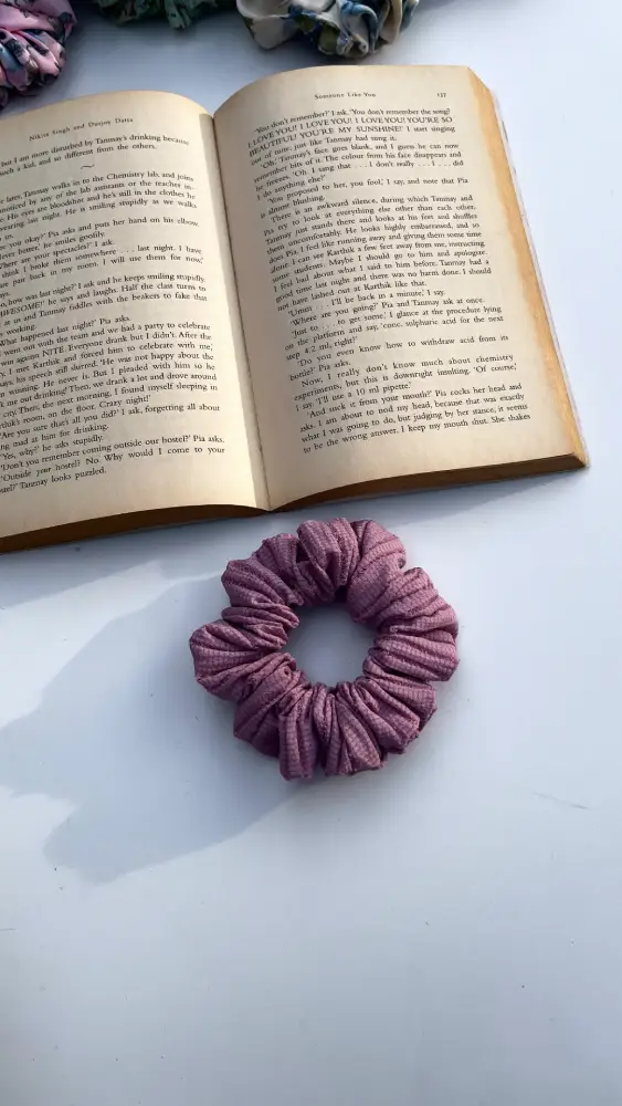 Lavender Purple XL Scrunchies