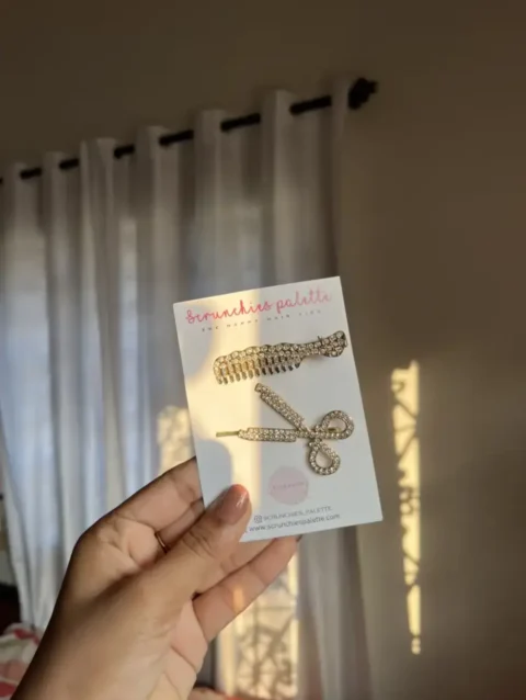 "Adorable & stylish! Perfect Korean hair clips to make your little star shine ✨🌟" "Shop now and add a touch of Korea to your kid’s look! 🛍️