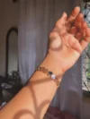"Shine Bright, Stay Perfect ✨ Our anti-tarnished, unique golden bracelet is designed for those who want timeless elegance without the worry. Make every moment sparkle!" "Shop now and add a touch of forever elegance to your collection! ✨"