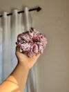 Beige Animal print xxl big scrunchies