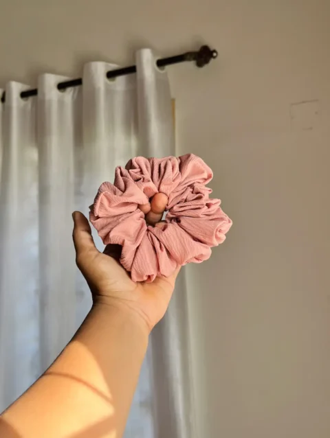 Beige XXL Premium Scrunchies | Limited edition