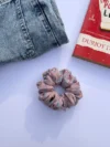 purple beige floral XL scrunchies | Limited edition