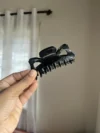 Black hair clutches clips