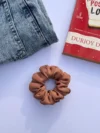 Coffee Beige brown XL scrunchies | Limited edition