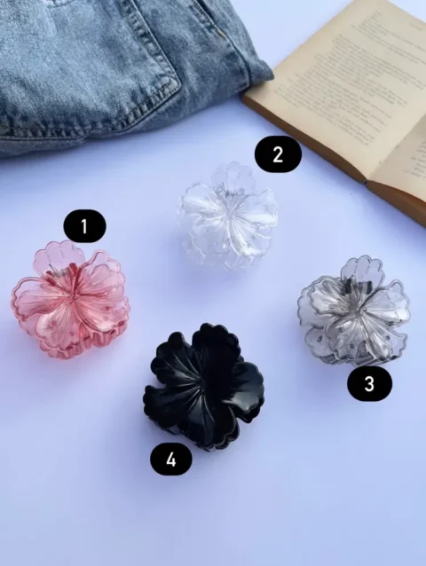 Floral Big Clutches clips