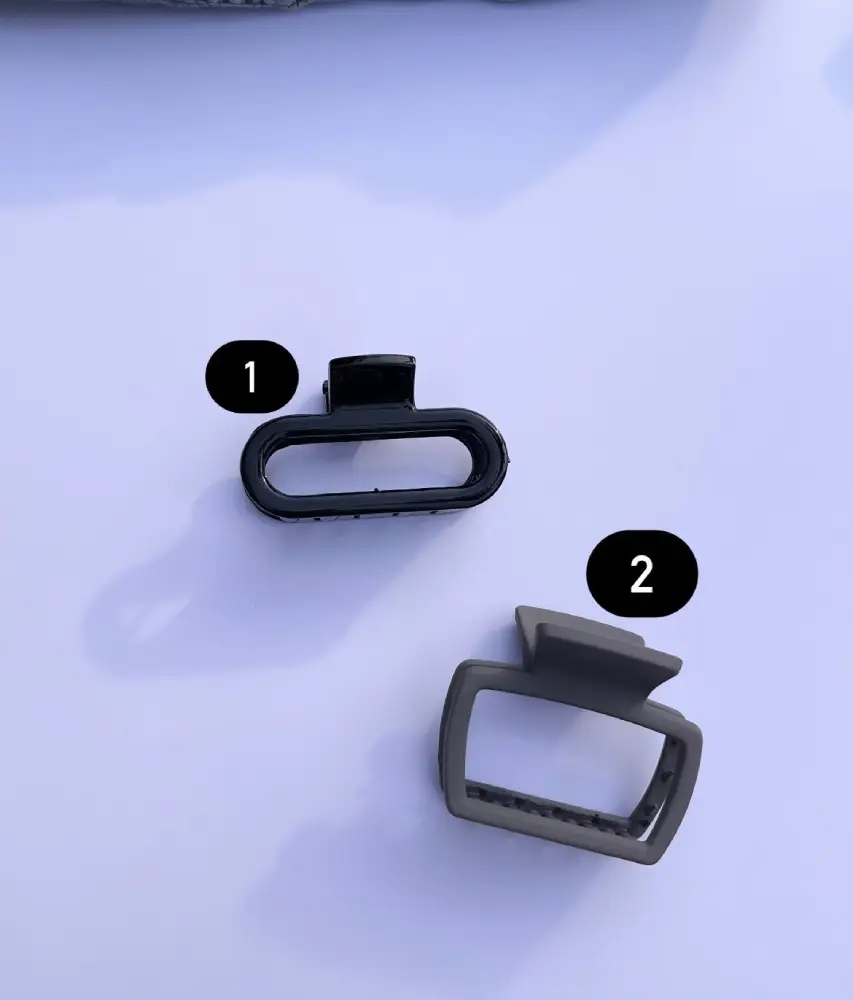 Medium size hair clutches clips