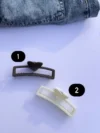 Matt finish thin clutches clips
