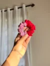 Pink Red Unique XL scrunchies