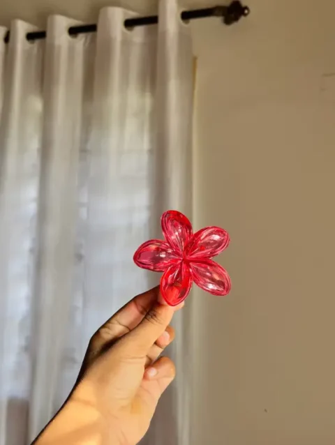 Floral Korean Hair clutches clips